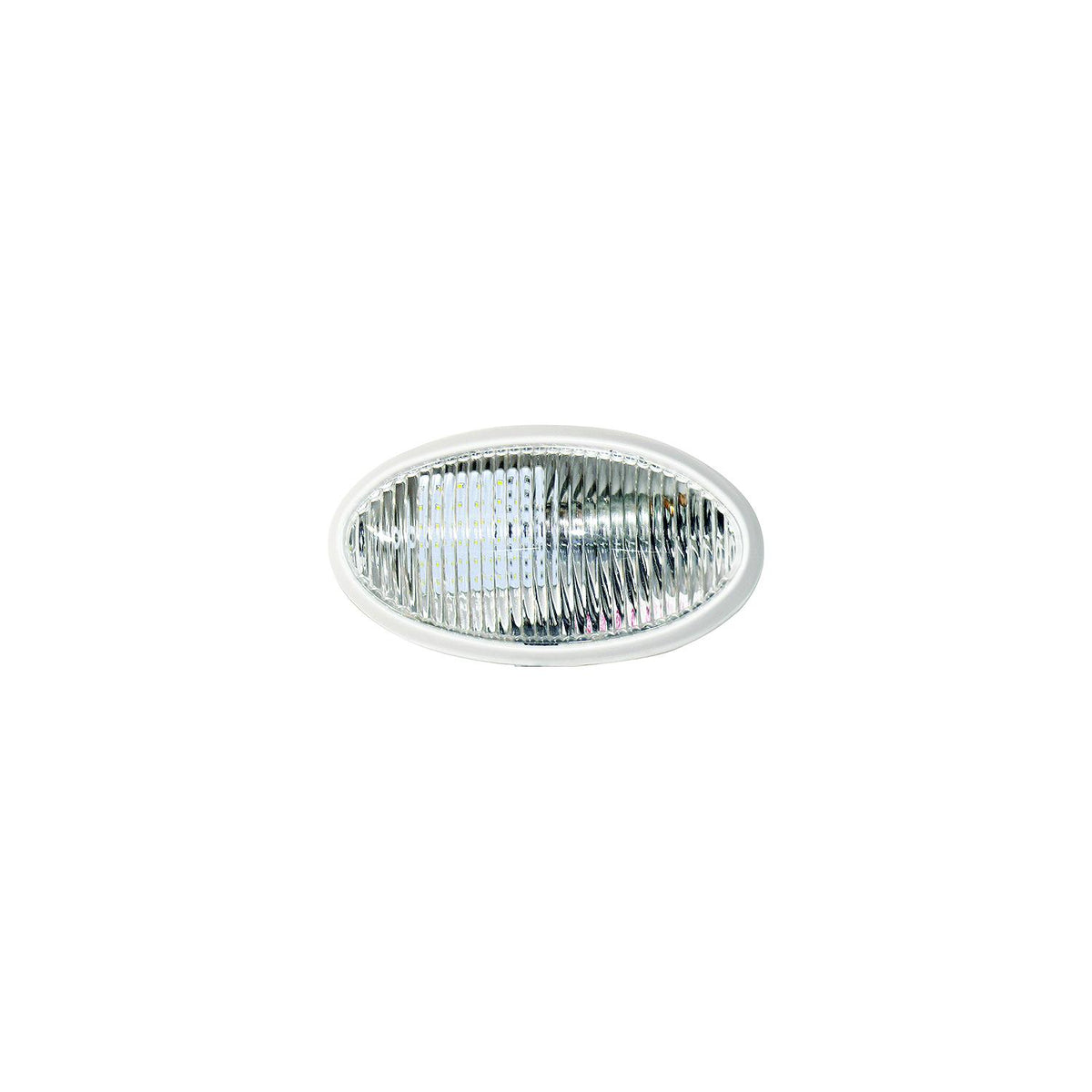 Valterra DG71257VP Oval Porch Light w/Switch, White w/Clear Lens -Modern Boat Sales & Service