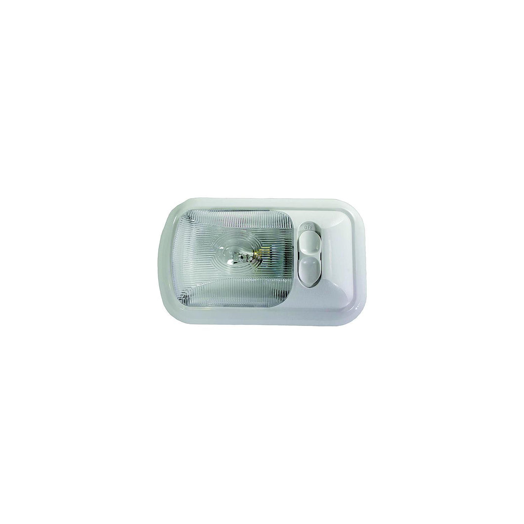 Valterra DG71250VP Incandescent Eurostyle Single Dome Light -Modern Boat Sales & Service