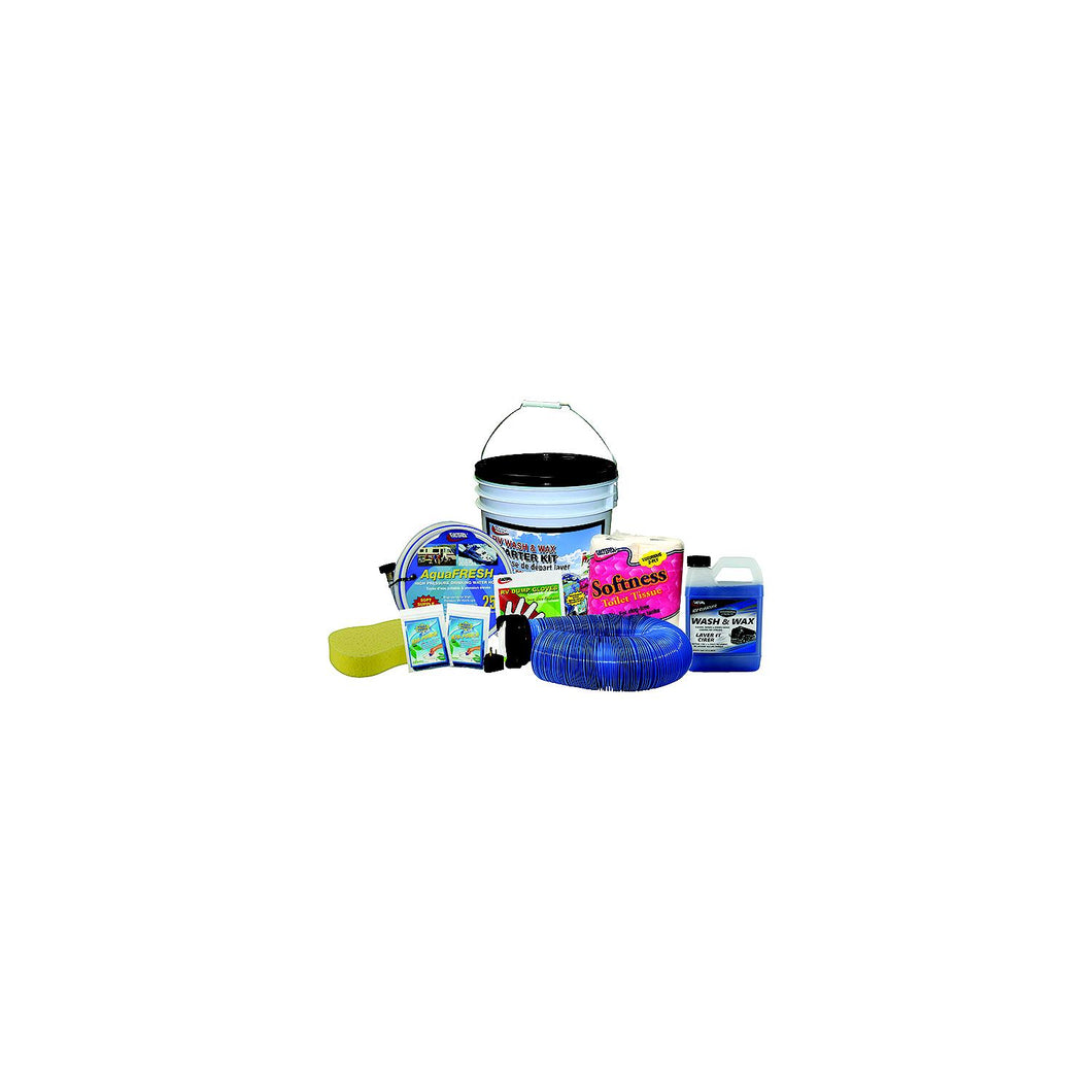 Valterra RV Starter Kit In A Bucket w/Wash & Wax -Modern Boat Sales & Service