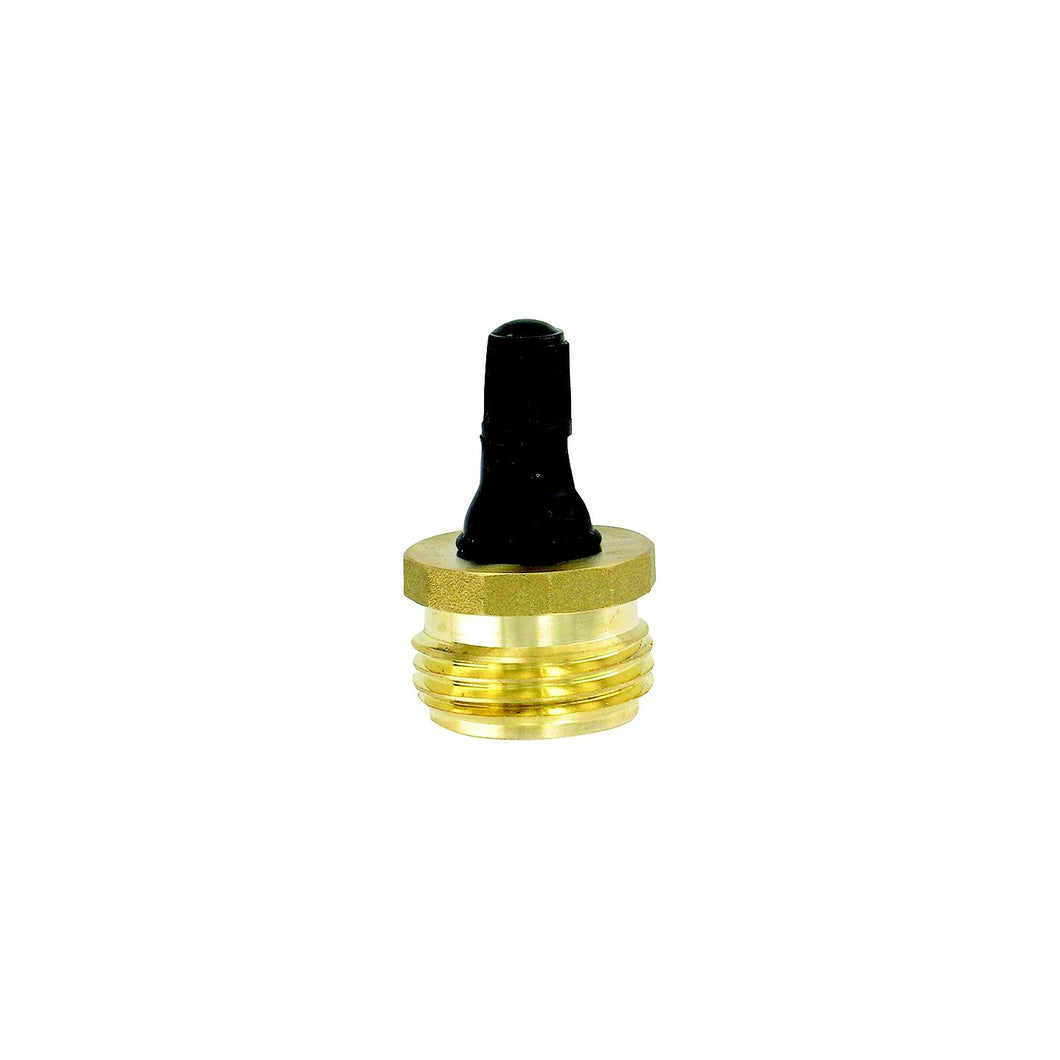 Valterra Blow Out Plug, Brass w/Valve -Modern Boat Sales & Service