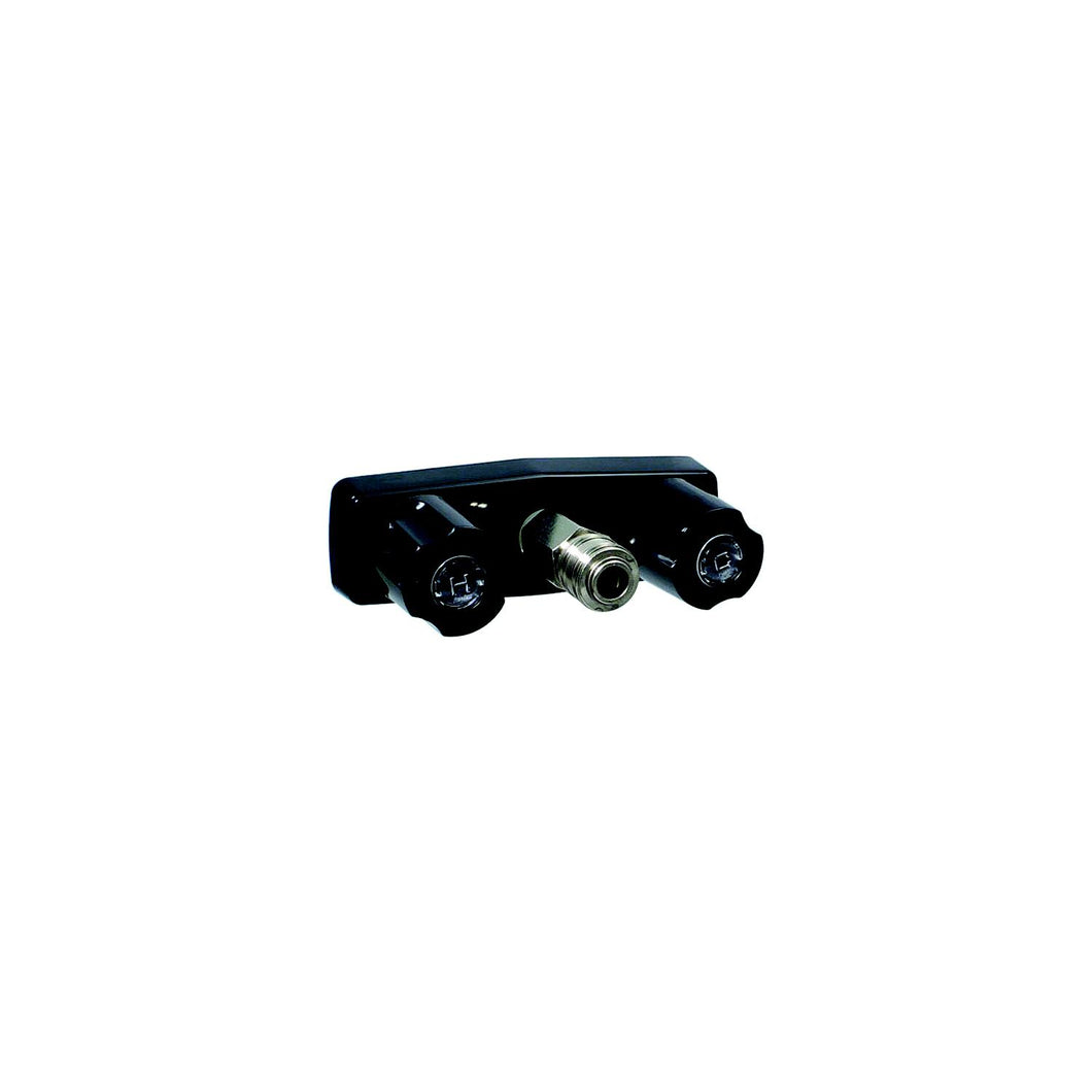 Valterra Phoenix PF213792 Black Finish Two Handle RV Shower Faucet w/Quick Connect Fitting -Modern Boat Sales & Service
