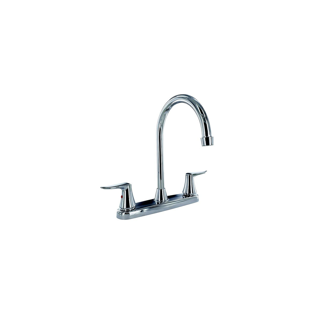 Valterra PF221305 Catalinaâ„¢ Two Handle Hi-Arc Kitchen Faucet, Chrome -Modern Boat Sales & Service