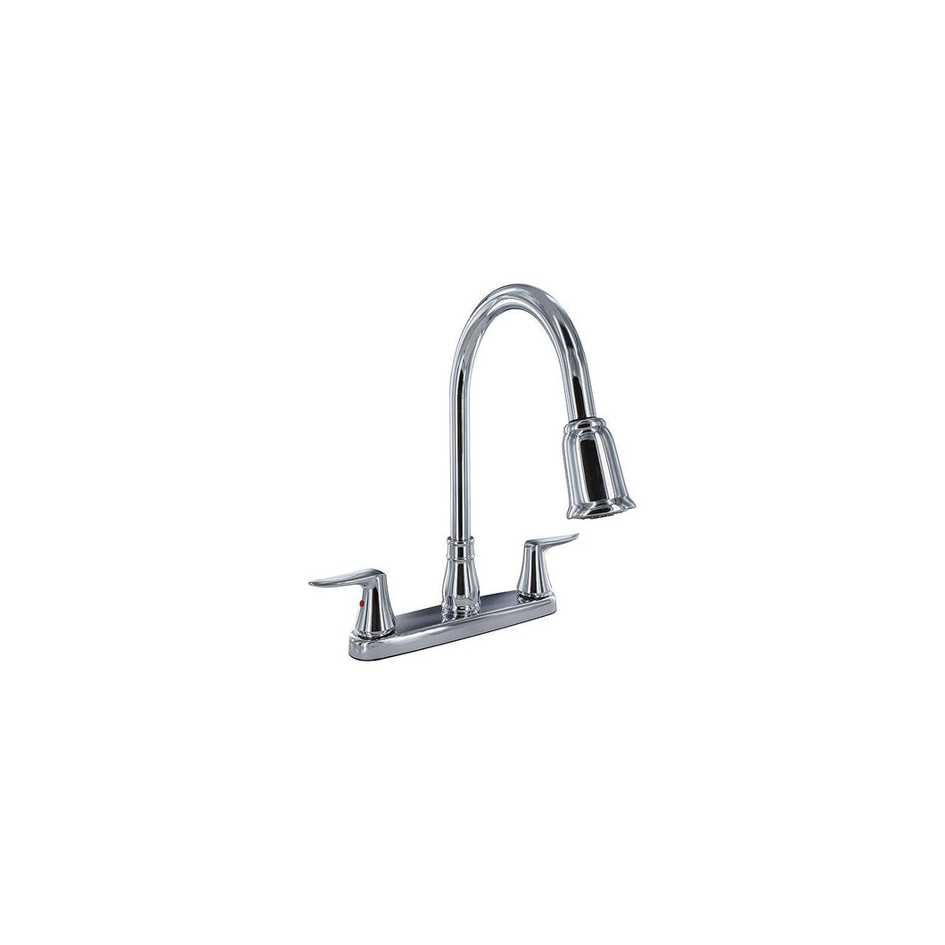 Valterra PF221306 Catalinaâ„¢ Two Handle Kitchen Faucet, Chrome -Modern Boat Sales & Service