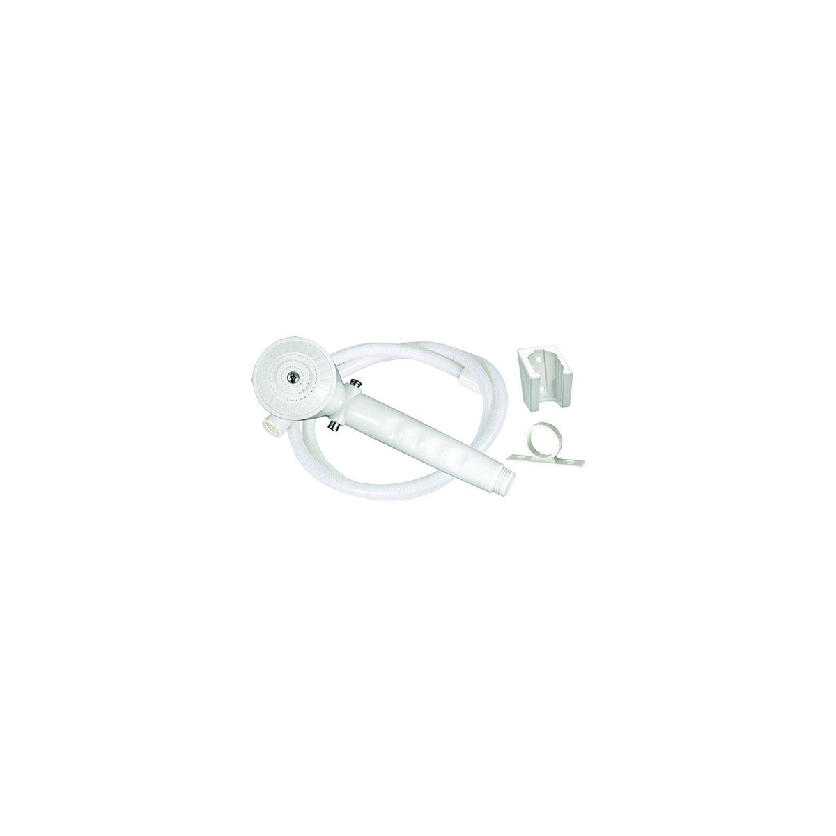Valterra Phoenix PF276024 RV Outdoor 60" Vinyl Shower Hose & Kit, White -Modern Boat Sales & Service