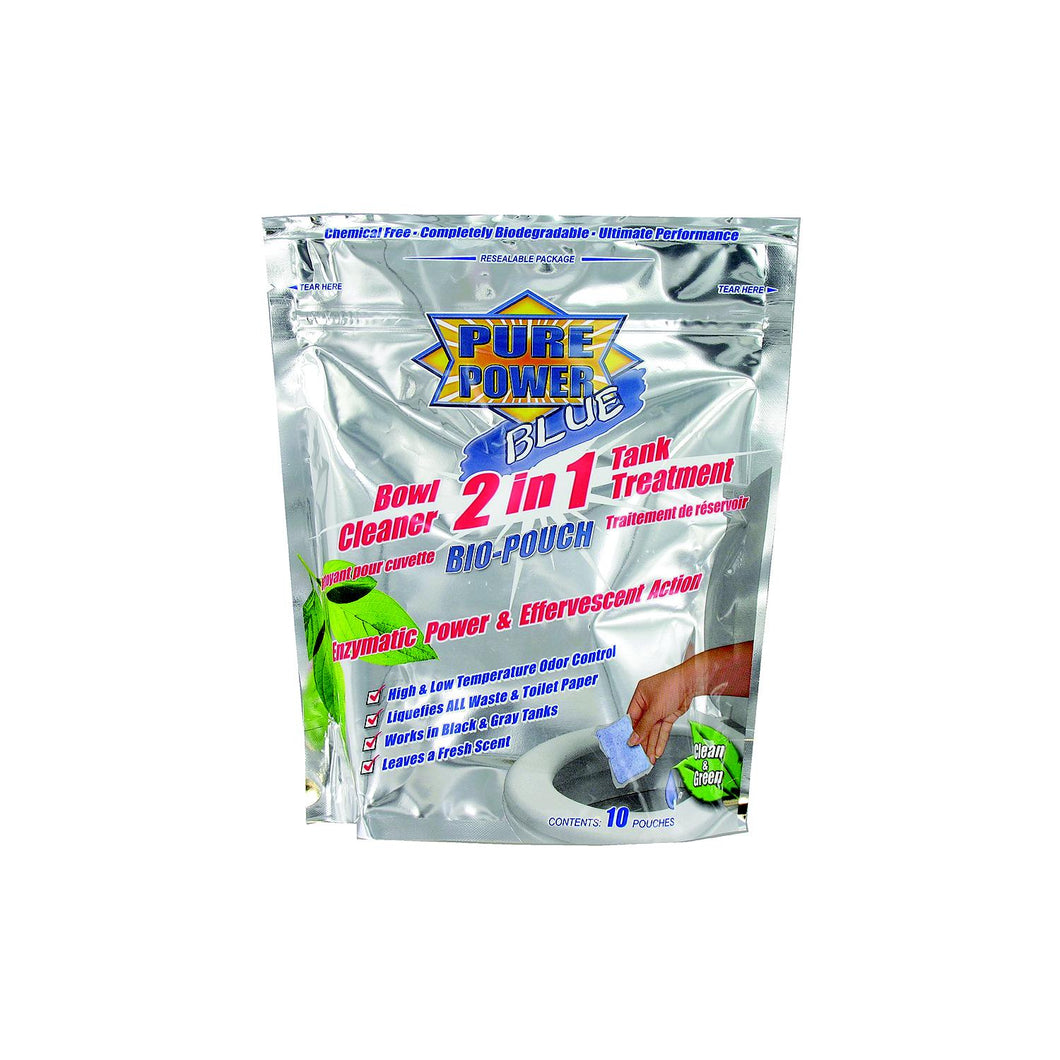 Valterra V23020 Pure PowerÂ® Blue Bio-Pouch 2-In-1 Bowl Cleaner & Tank Treatment, 12/pk -Modern Boat Sales & Service