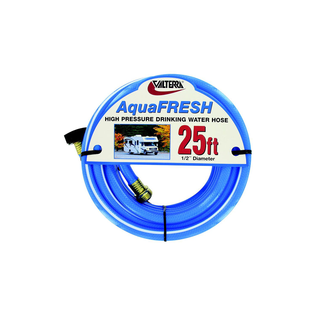 Valterra W018300 Blue AquaFresh High Pressure RV Drinking Water Hose, 1/2