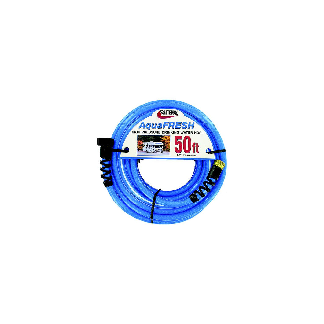 Valterra W018600 Blue AquaFresh High Pressure RV Drinking Water Hose, 1/2
