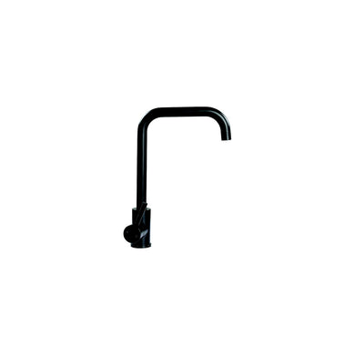 Lippert 2021090597 Googeneck Square Faucet, Black Matte -Modern Boat Sales & Service