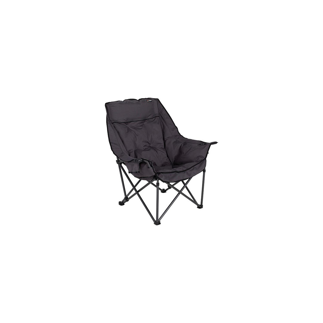 Lippert 2021128654 Big Bear Folding Chair, Dark Grey -Modern Boat Sales & Service