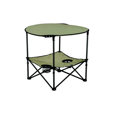 Lippert 2023053721 Lippert Two-Tier Folding Camping Table - Sand, 4.3