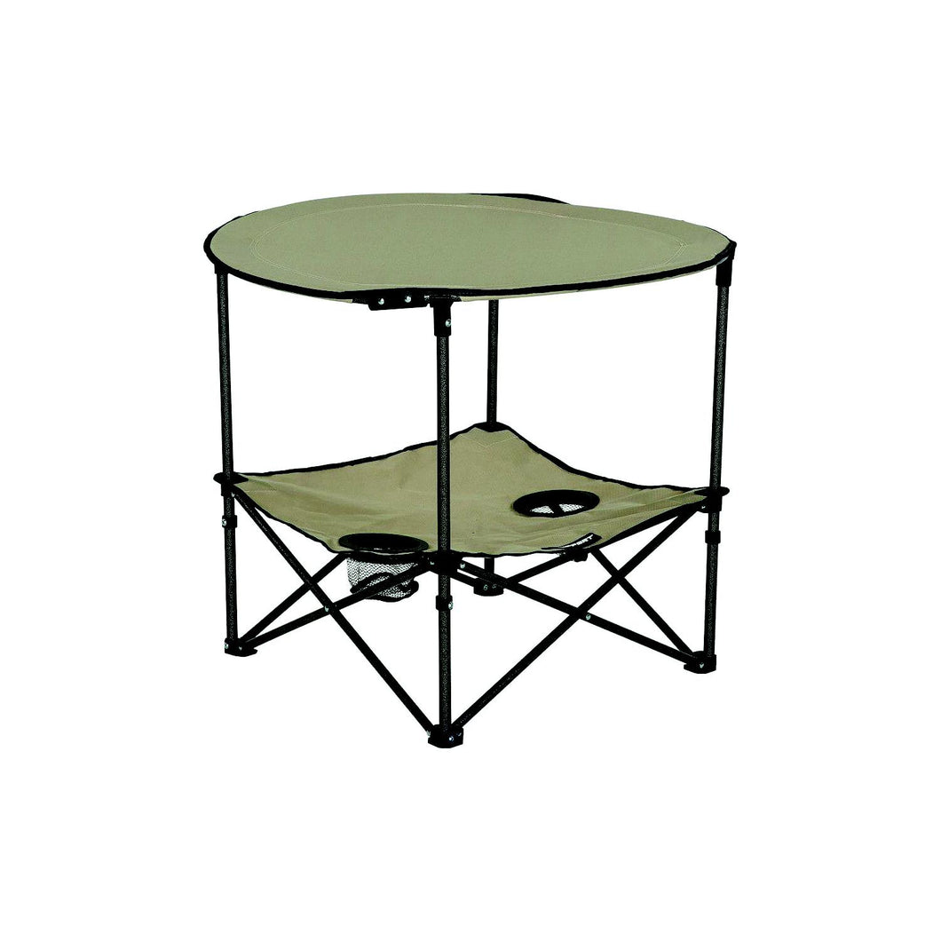 Lippert 2023053721 Lippert Two-Tier Folding Camping Table - Sand, 4.3