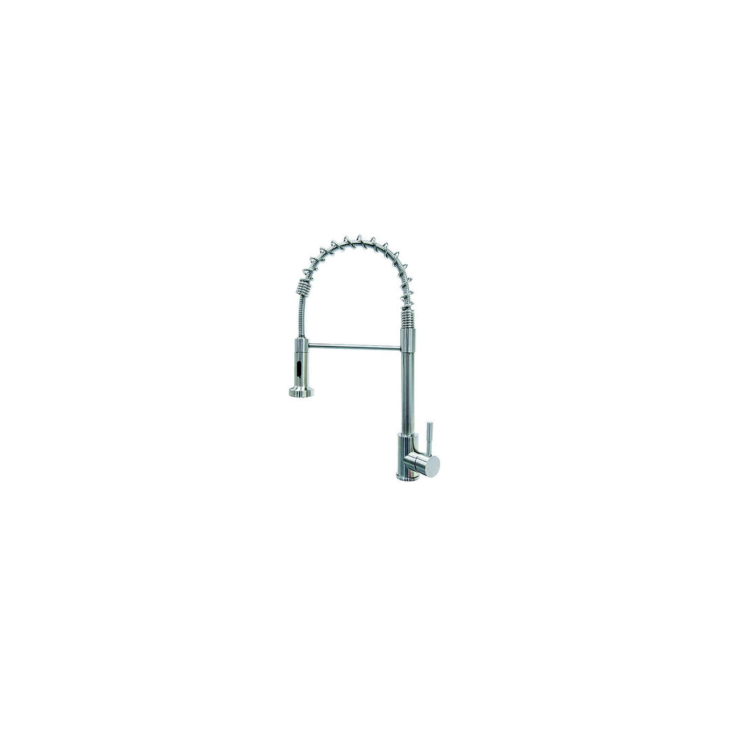 Flow-Max 719323 Coiled Spring Sprayer Faucet, Stainless Steel Default Title -Modern Boat Sales & Service