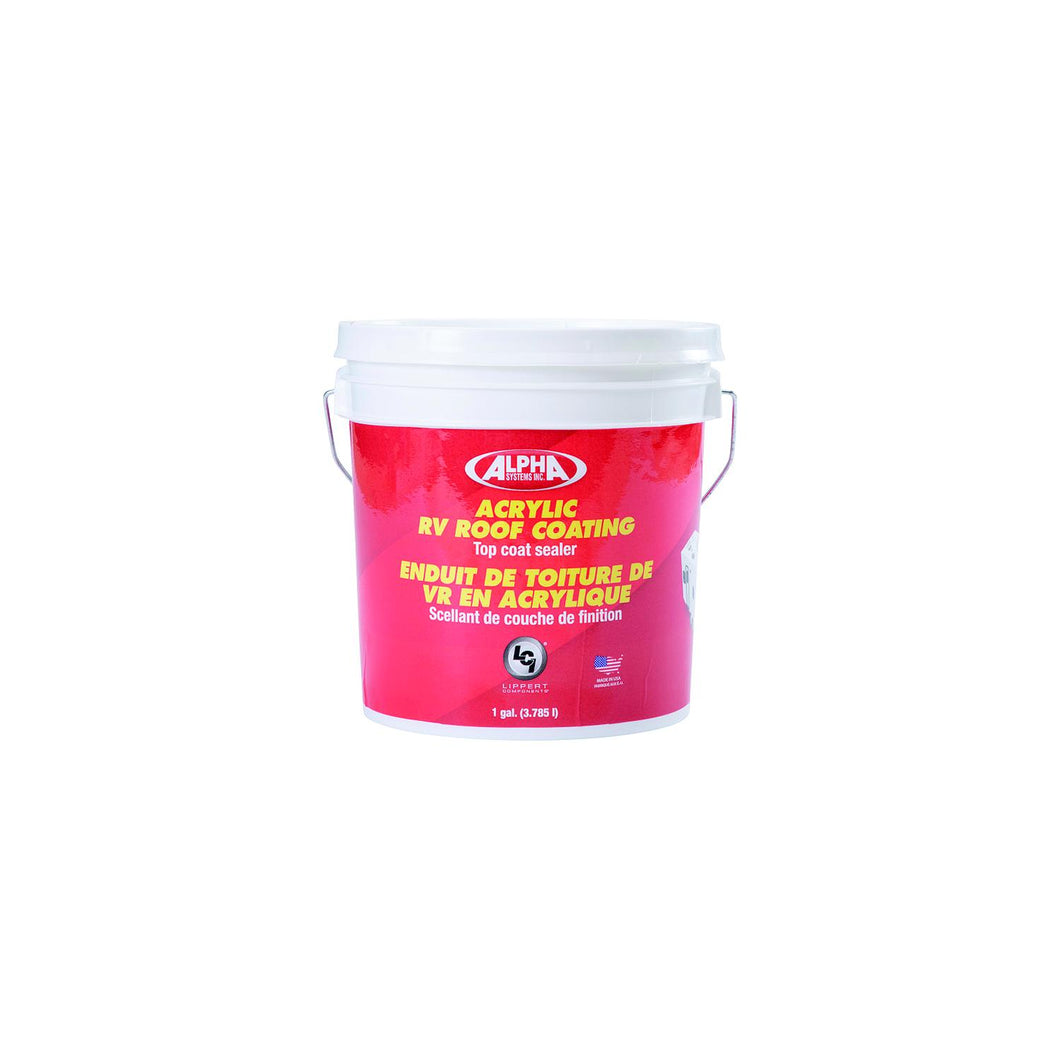 Alpha Systems 862401 Acrylic Rv Roof Coating, Gal. -Modern Boat Sales & Service