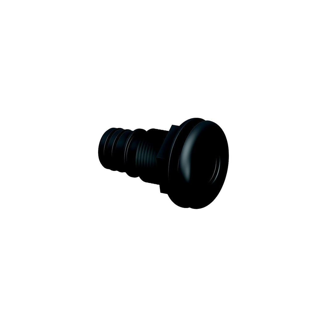 Flow-Rite MA043QLB Qwik-Lok Thru-Hull Fitting, 1-1/8