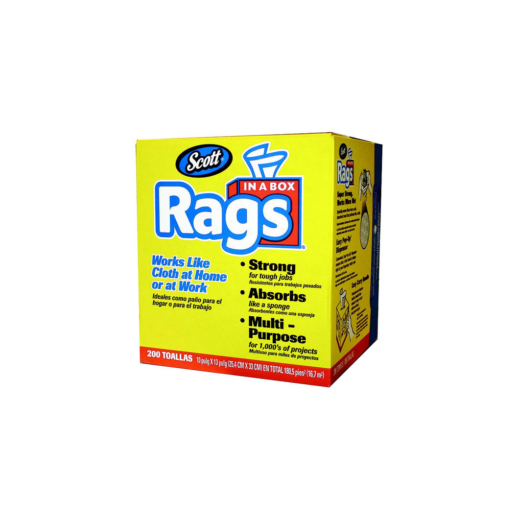Scott 75260 Rags-In-A-Box, 200/box -Modern Boat Sales & Service