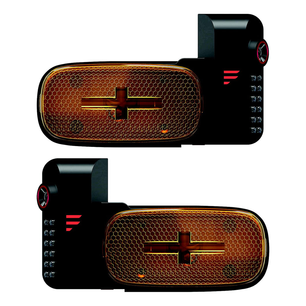 Furrion 2021124443 Vision SÂ®+ Rv Observation System Left & Right Side Cameras With Led Marker Lights, 5.75