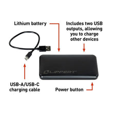 Lippert 2024043405 Replacement Power Bank for Heated Camping Chairs, 10,000 mAh Default Title -Modern Boat Sales & Service