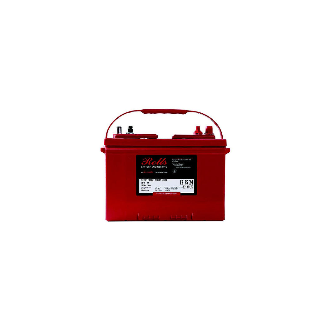 Midstate Battery 12FS24 Rolls Premium Deep Cycle Batteries, 12V, Group 24 -Modern Boat Sales & Service