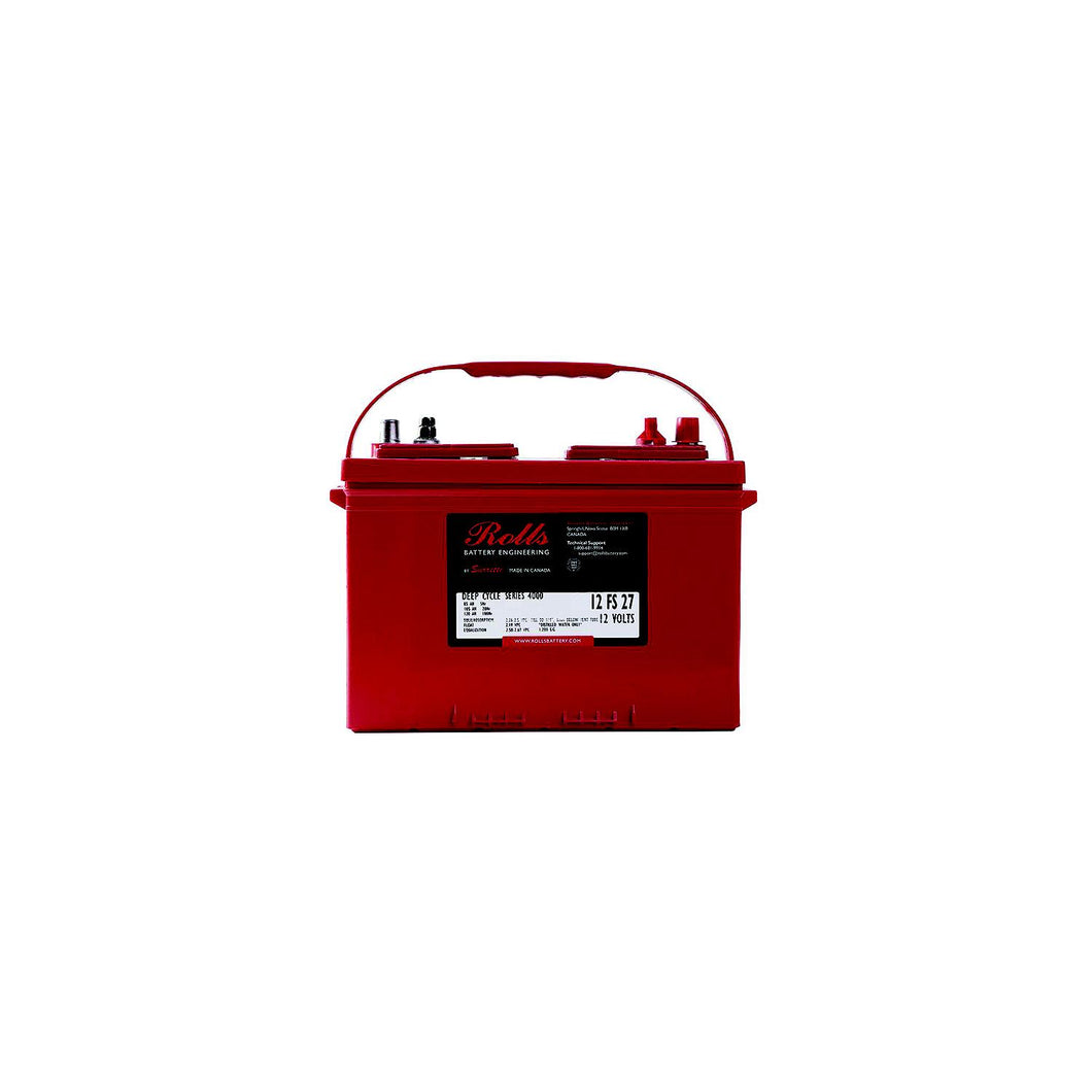 Midstate Battery 12FS27 Rolls Premium Deep Cycle Batteries, 12V, Group 27 -Modern Boat Sales & Service