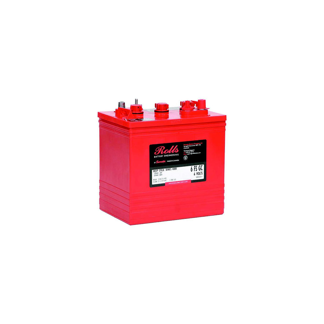 Midstate Battery 6FSGC Rolls Premium Deep Cycle Batteries, 6V, Golf Cart -Modern Boat Sales & Service