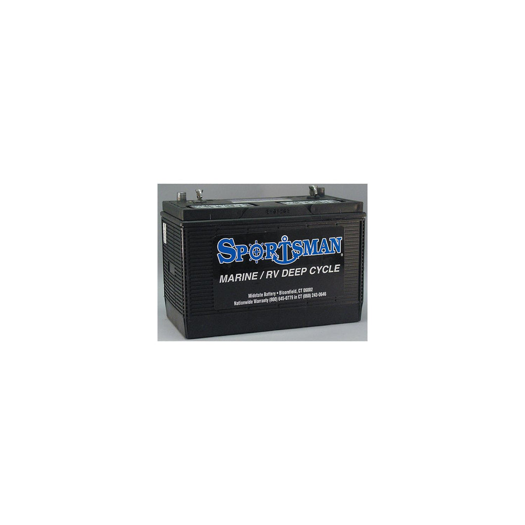 Sportsman Deep Cycle Battery 130 Amp Deep Cycle Battery , 12V Default Title -Modern Boat Sales & Service
