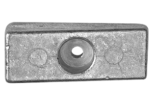 * 826134Q Mercury MARINE QUICKSILVER Gear Case wedge zinc/H3 -Modern Boat Sales & Service