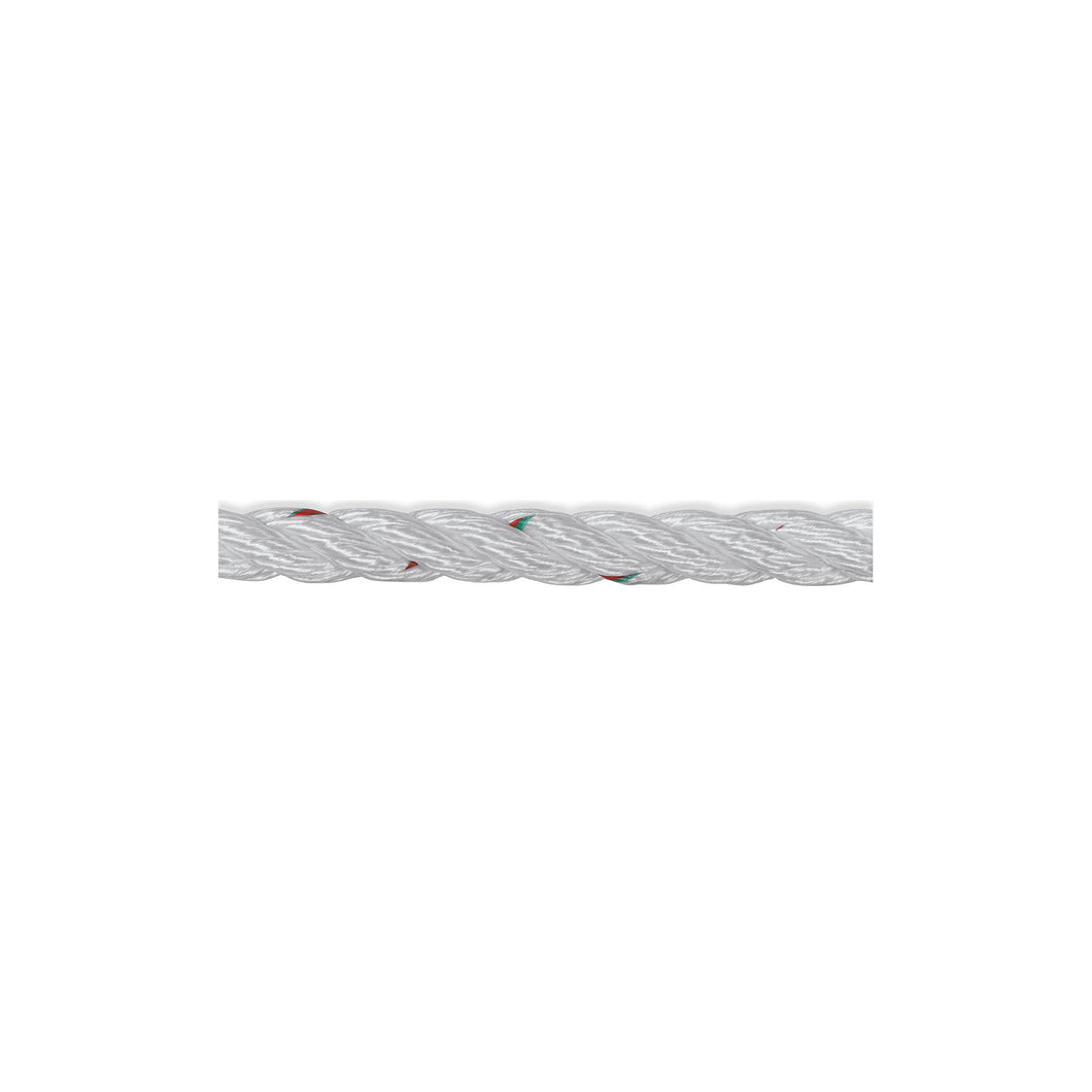 Pro-Set-3 Nylon, White, 1/2