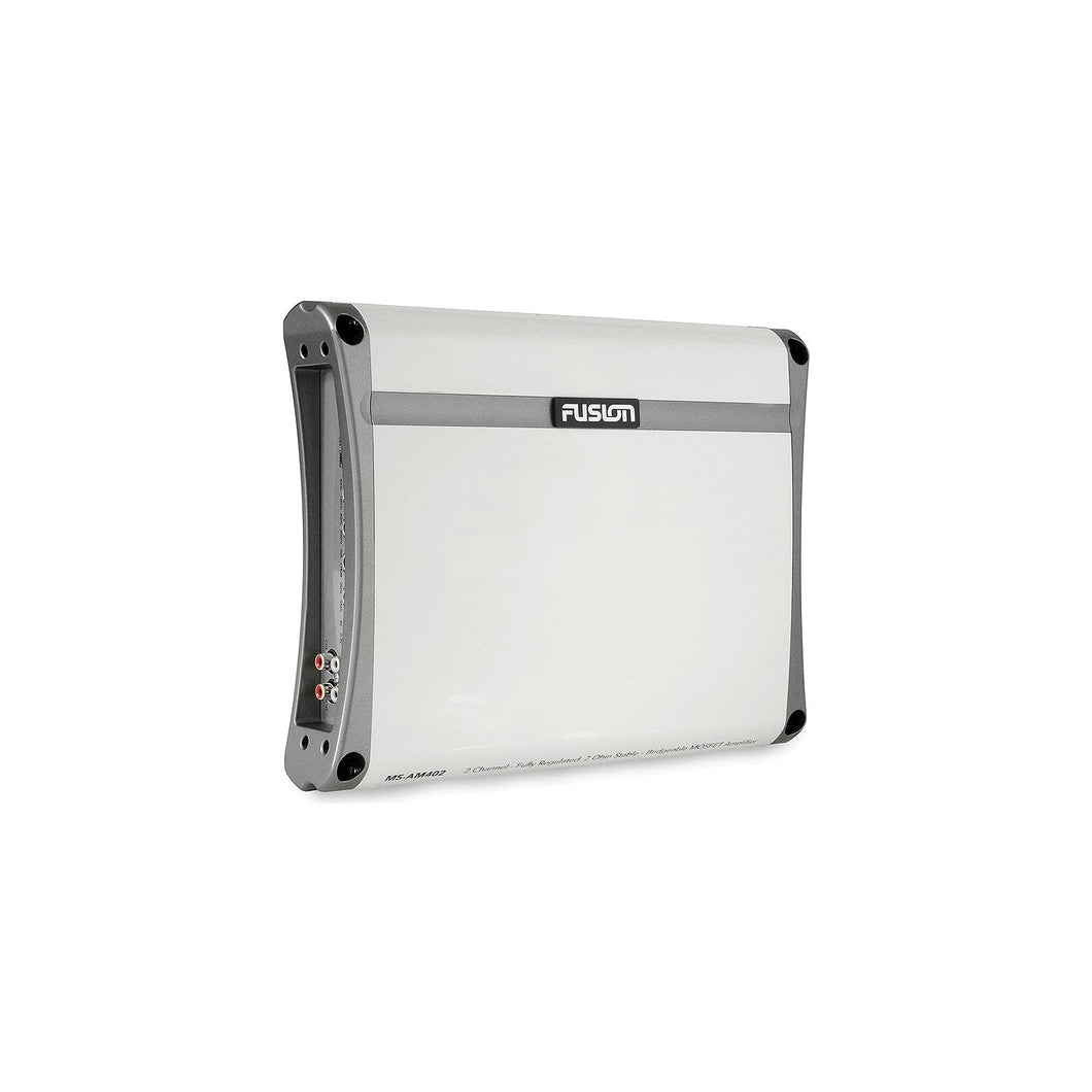 Fusion 0100149900 MS-AM Series Marine Amplifer, MS-AM402, 400 Watts, 2 Channel -Modern Boat Sales & Service
