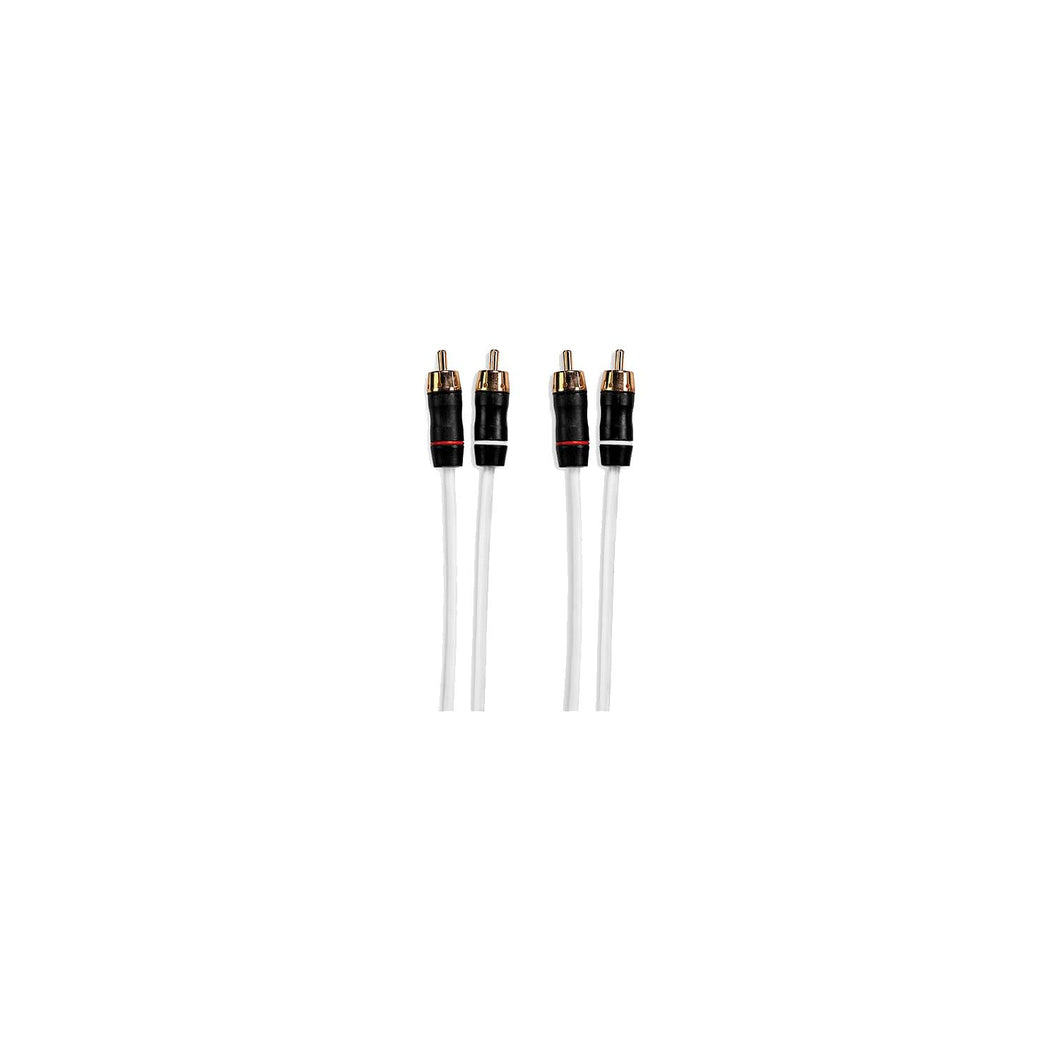 Fusion 0101261400 2-Channel Performance RCA Cable, 6' -Modern Boat Sales & Service