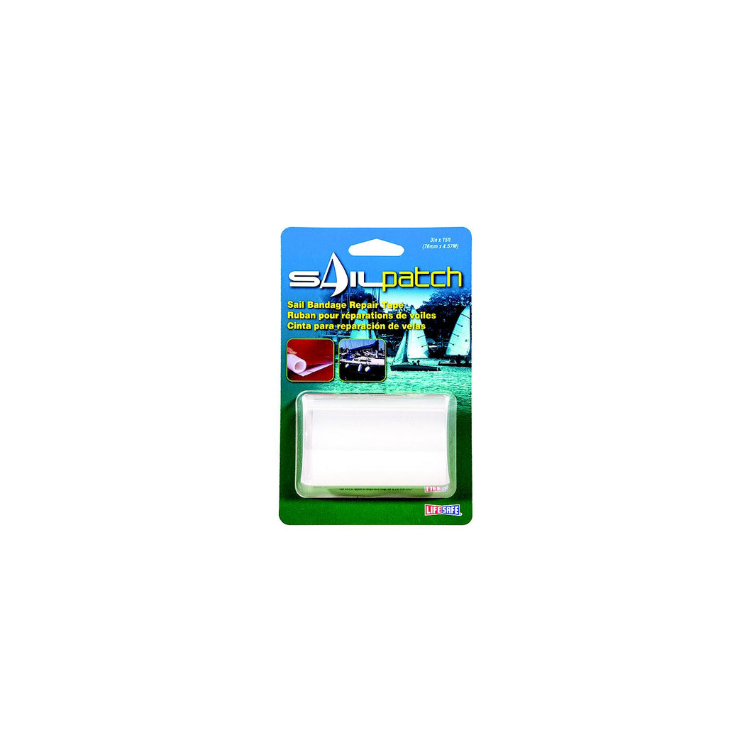 Life Safe Super Clear UV Stablized Sail Patch Repair Tape 3