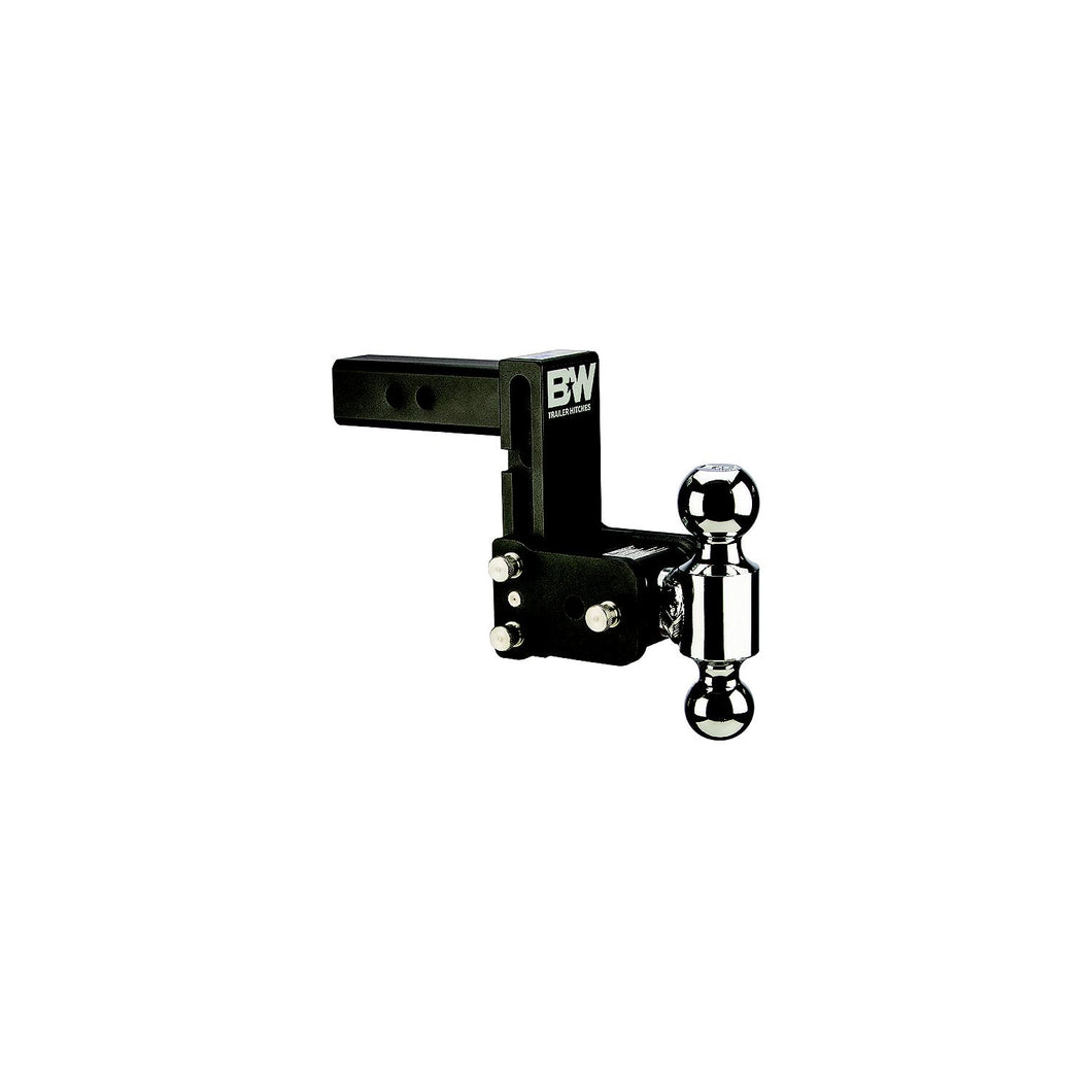 B&W TS10037B Trailer Hitches Tow & Stow Dual Ball Receiver Hitch | Fits Standard 2