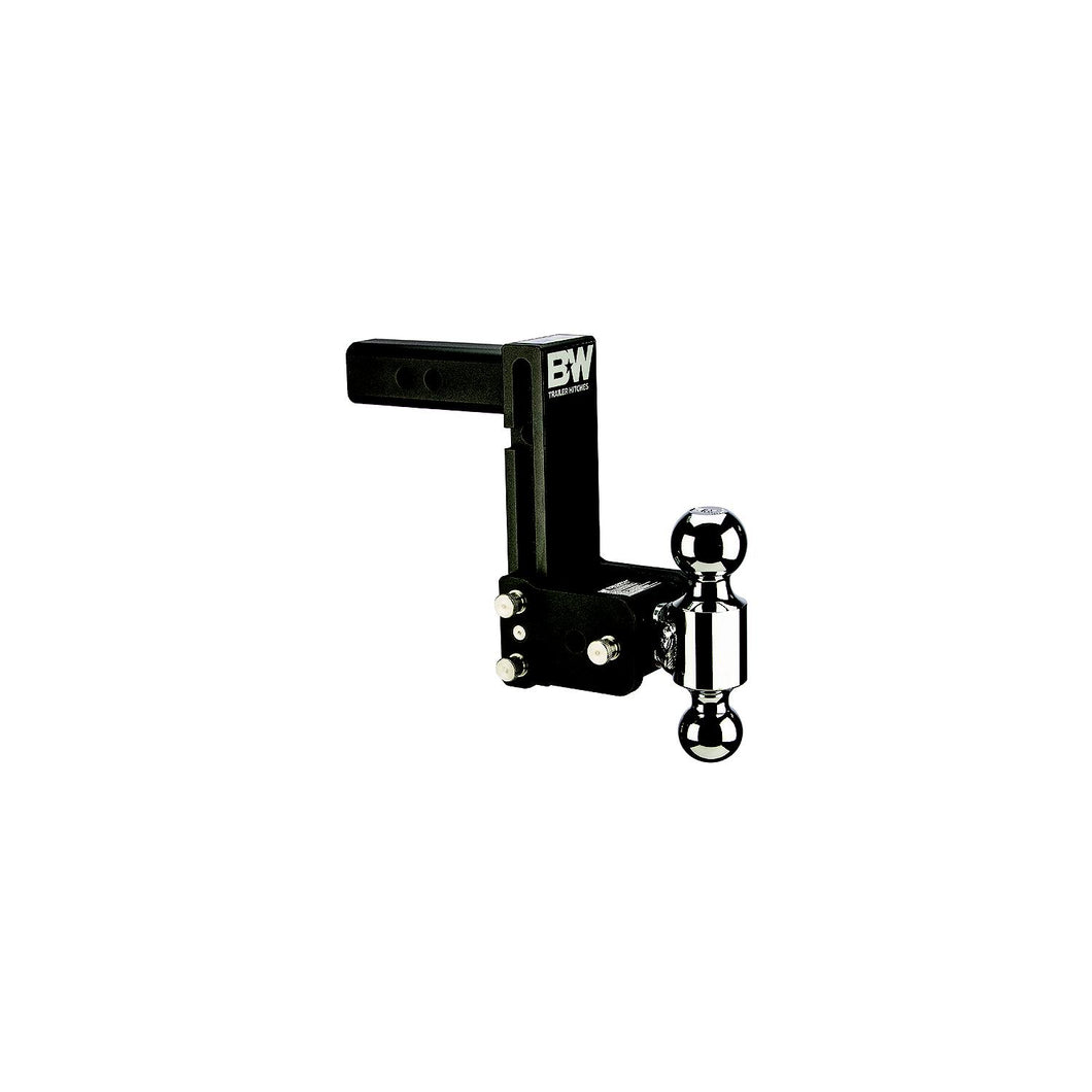 B&W TS10040B Trailer Hitches Tow & Stow Dual Ball Receiver Hitch | Fits Standard 2