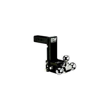B&W TS10049B Trailer Hitches Tow & Stow Tri Ball Receiver Hitch | Fits Standard 2" Receiver -Modern Boat Sales & Service