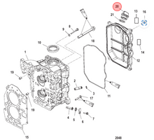 * #859578A1 Mercury Marine Plug Assembly Oil /200E