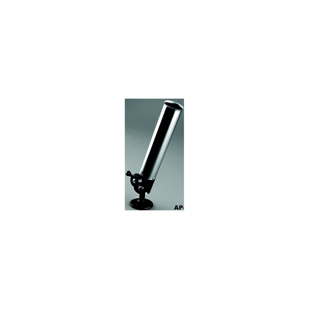Angler's Pal 950800 Stainless Steel Tube With Black Anodized Aluminum Rod Holder, 10