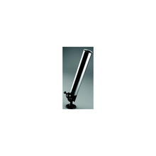 Angler's Pal 950800 Stainless Steel Tube With Black Anodized Aluminum Rod Holder, 10" -Modern Boat Sales & Service
