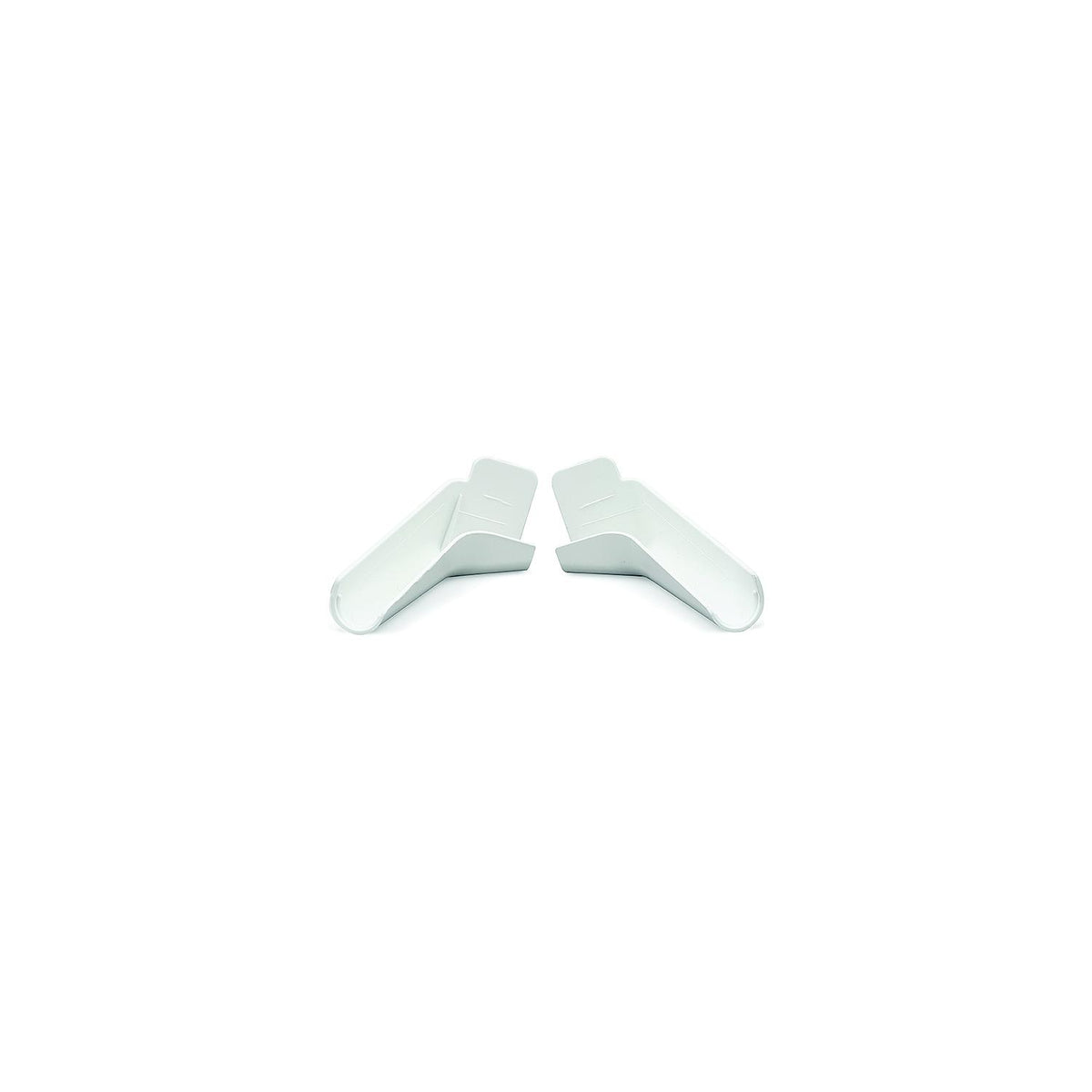 B and B Molders 94172 Rain Gutter Spout, Flexible, Polar White -Modern Boat Sales & Service
