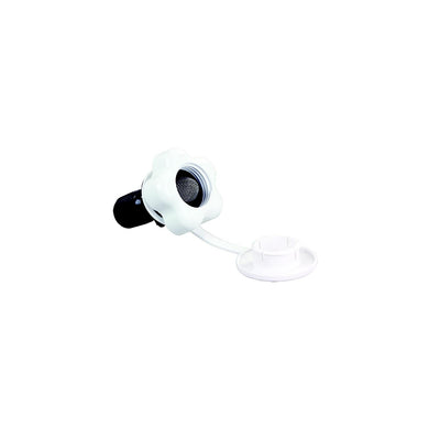 B and B Molders 94210 Replacement Plastic Check Valve, Polar White -Modern Boat Sales & Service