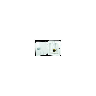 B and B Molders 94225 City Water Hatch w/Brass Check Valve, Polar White -Modern Boat Sales & Service