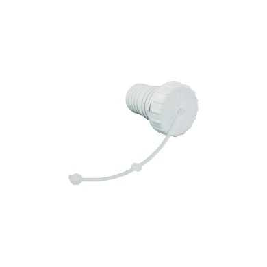 B and B Molders 94245 Gravity Water Fill Cap/Strap/Spout, Polar White -Modern Boat Sales & Service