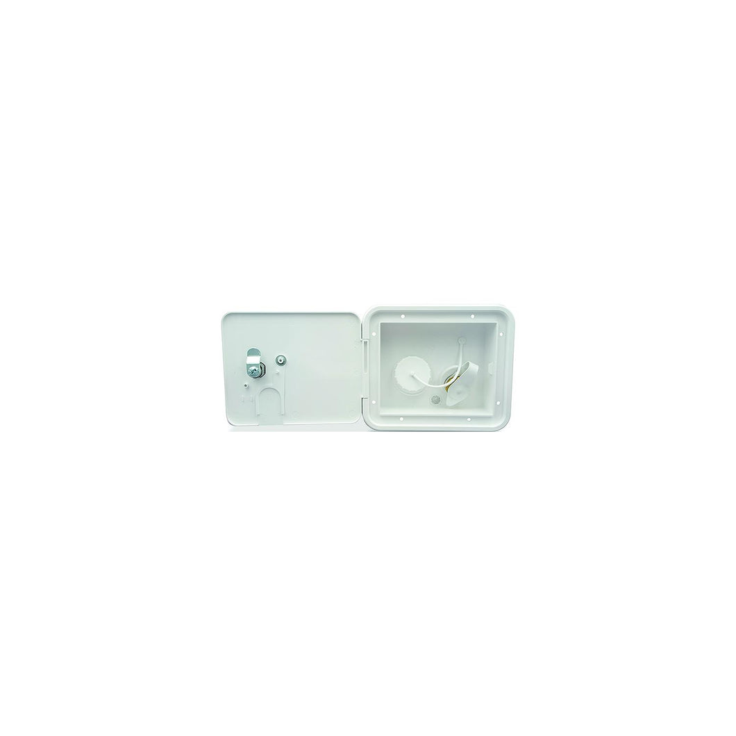 B and B Molders 94253 City/Gravity Water Center w/Brass Check Valve, Polar White -Modern Boat Sales & Service