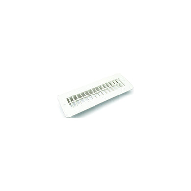 B and B Molders 94256 Floor Register, w/o Damper, Polar White -Modern Boat Sales & Service