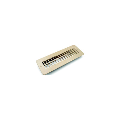 B and B Molders 94258 Floor Register, w/o Damper, Tan -Modern Boat Sales & Service