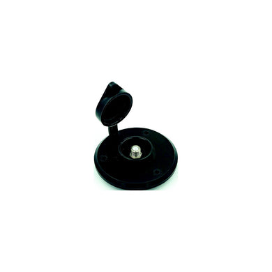 B and B Molders 94321 Cable TV Plate, Black w/Ring Cover -Modern Boat Sales & Service
