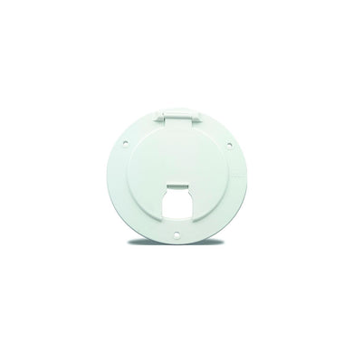 B and B Molders 94332 Round Electric Cable Hatch w/o Back, 5-1/8