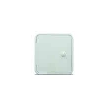B and B Molders 94339 Square Electric Cable Hatch, Large w/Open Back and Thumb Latch, Polar White -Modern Boat Sales & Service