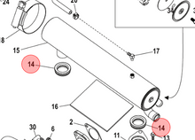 #865066 SEAL-HEAT EX. X-O MERCURY MARINE /205G