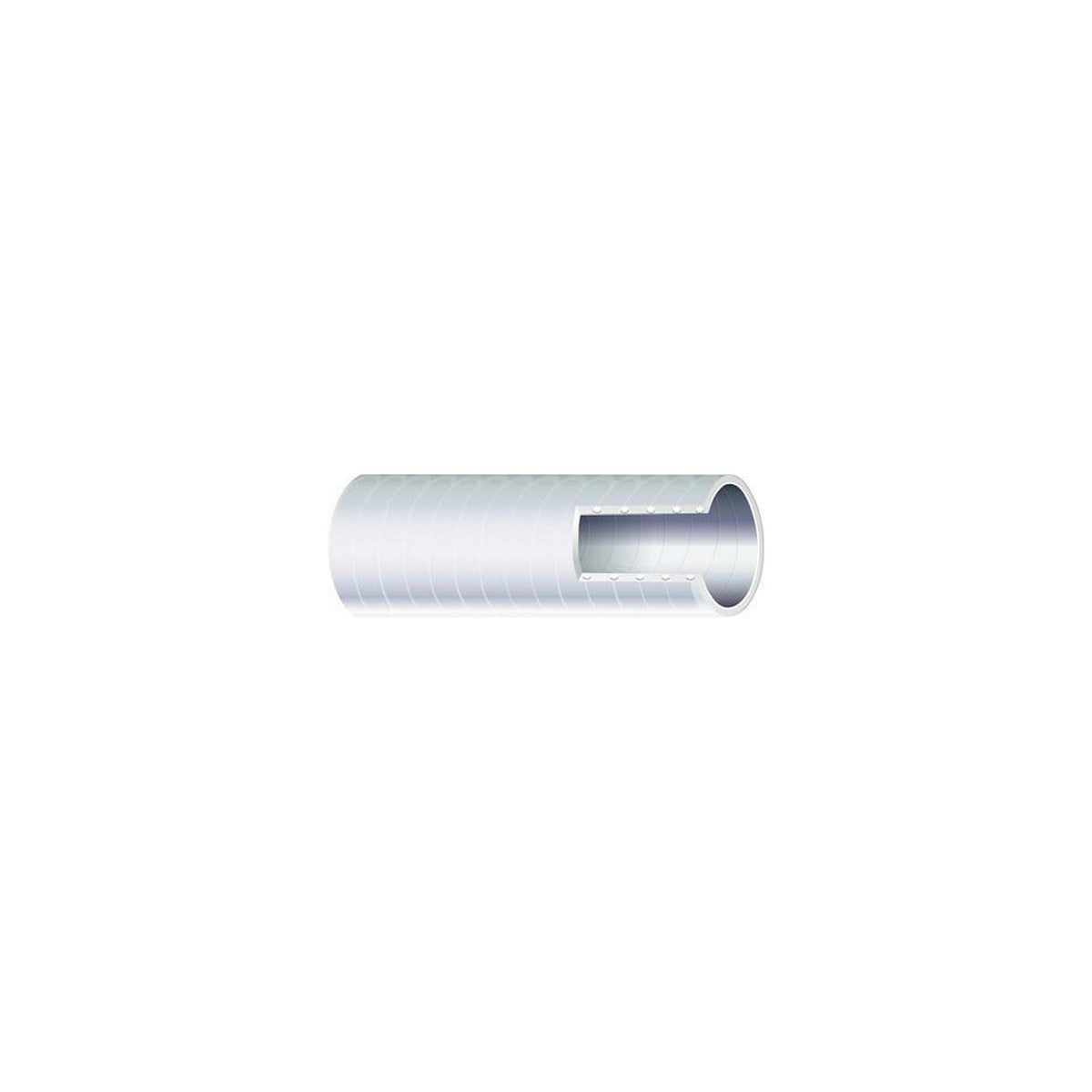 Shields Marine Extra Heavy Duty Series 148 White Vac 50' Hose -Modern Boat Sales & Service
