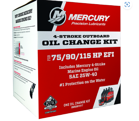 * 8M0081917 MERCURY MARINE OIL CHANG KIT/PS