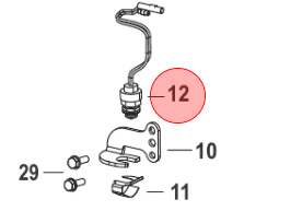 * 8M0127937 Mercury Marine Quicksilver Switch-Neutral / Drawer #607 -Modern Boat Sales & Service